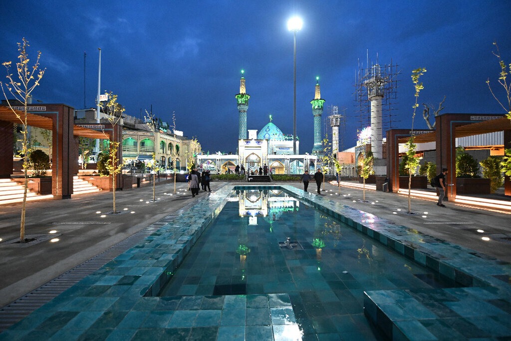 نورپردازی امامزاده صالح تجریش با محصولات صباترانس